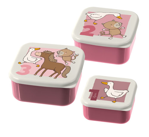 sigikid Three-piece set lunchbox Farm