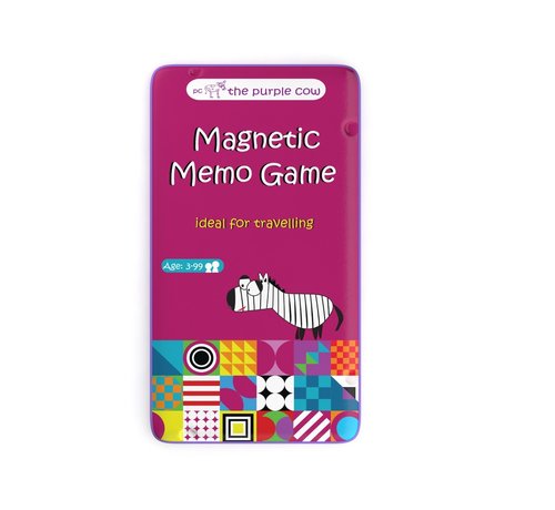 The Purple Cow Reisspel Magnetisch Memo Spel