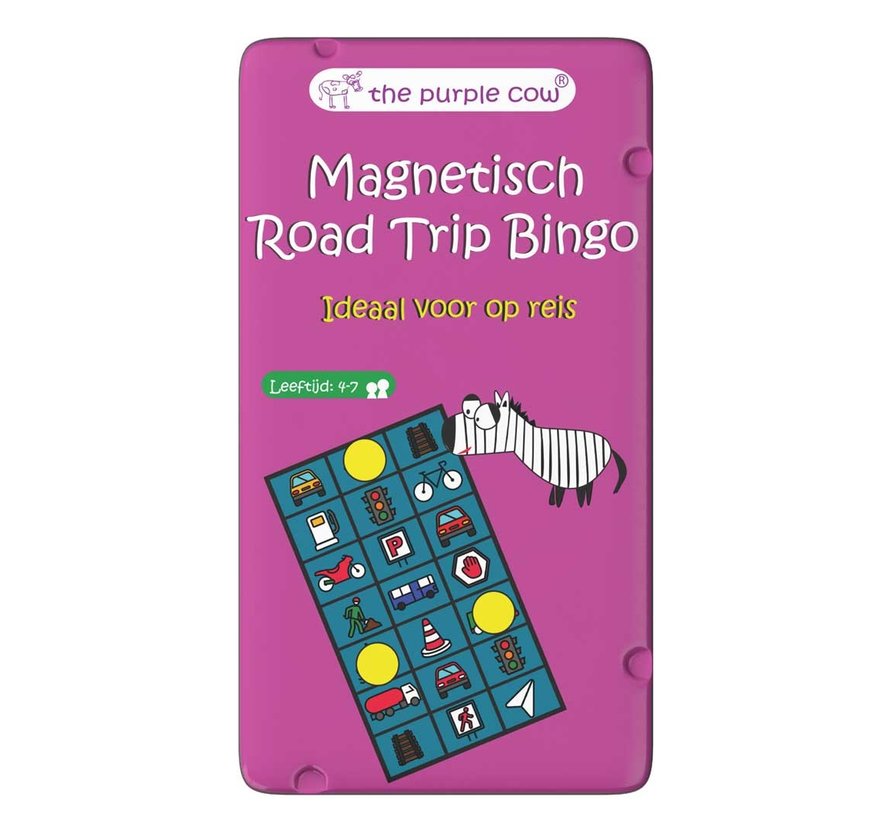 Reisspel Magnetisch Road Trip Bingo