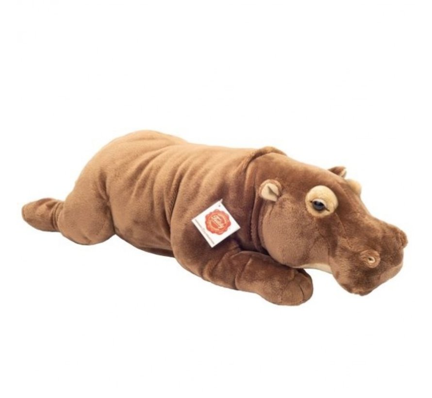 Stuffed Animal  Hippopotamus Lying 48 cm