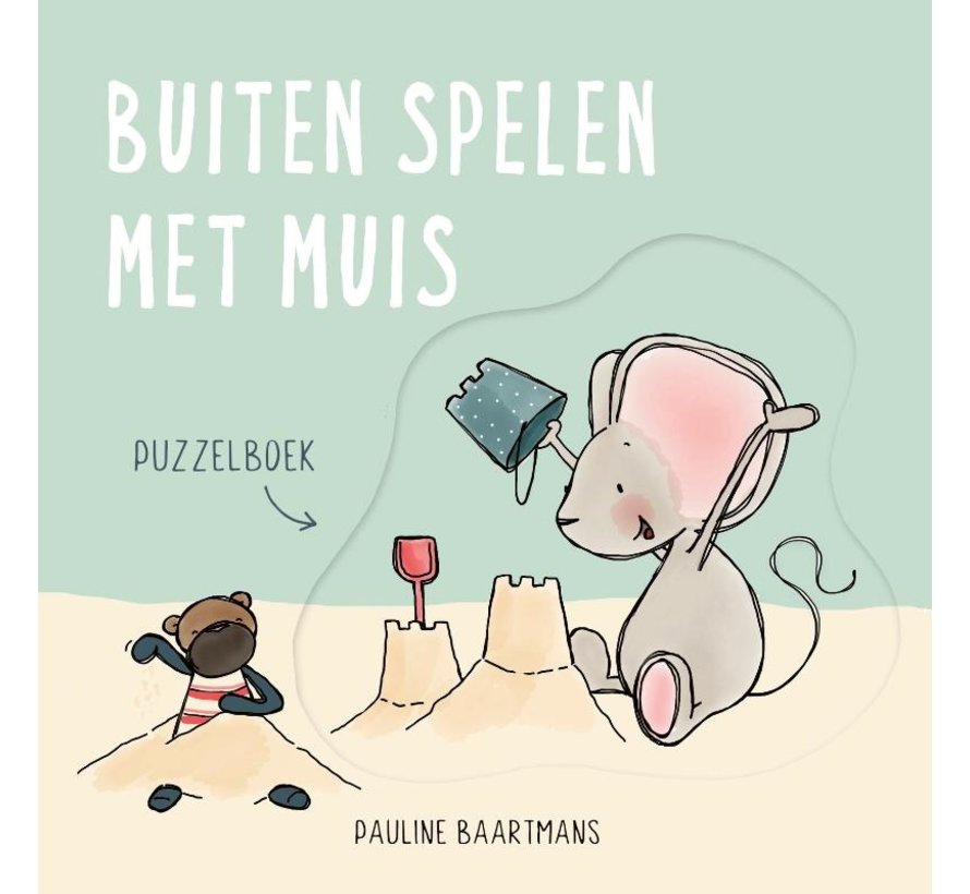 Buiten spelen met Muis