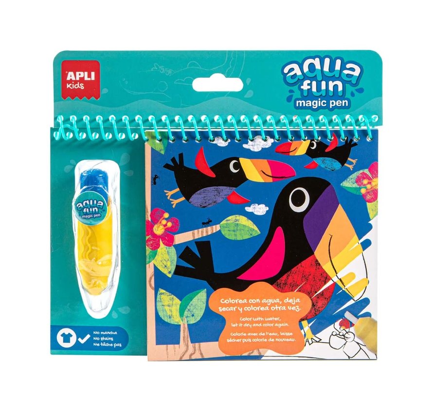 Color Block with Water Marker Reusable