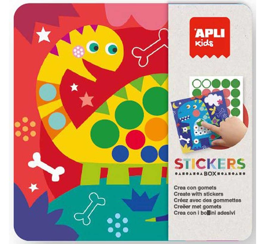 Stickers Box Create with Stickers