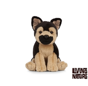 Living Nature Stuffed Animal German Shepherd Puppy