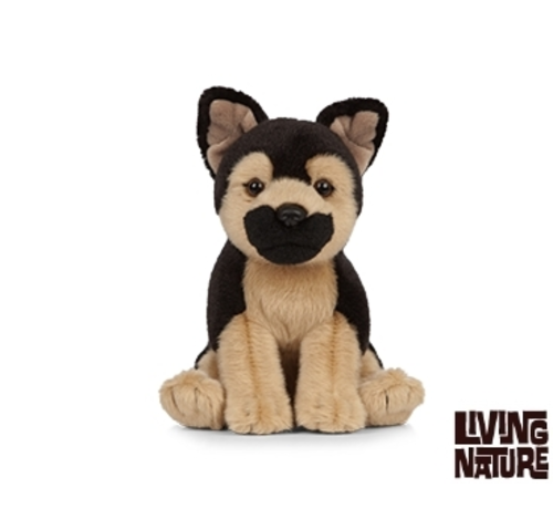 Living Nature Stuffed Animal German Shepherd Puppy