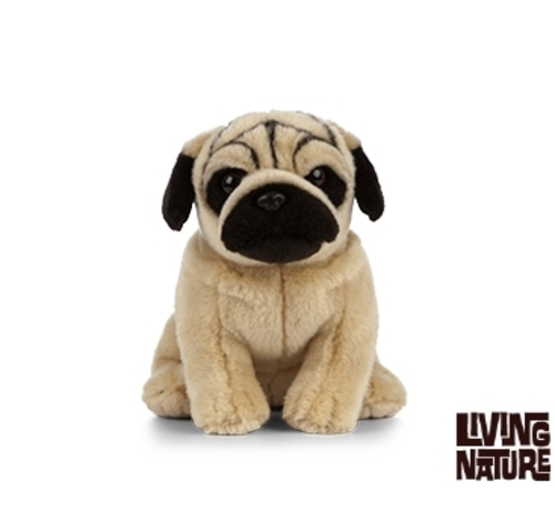 Living Nature Stuffed Animal Pug