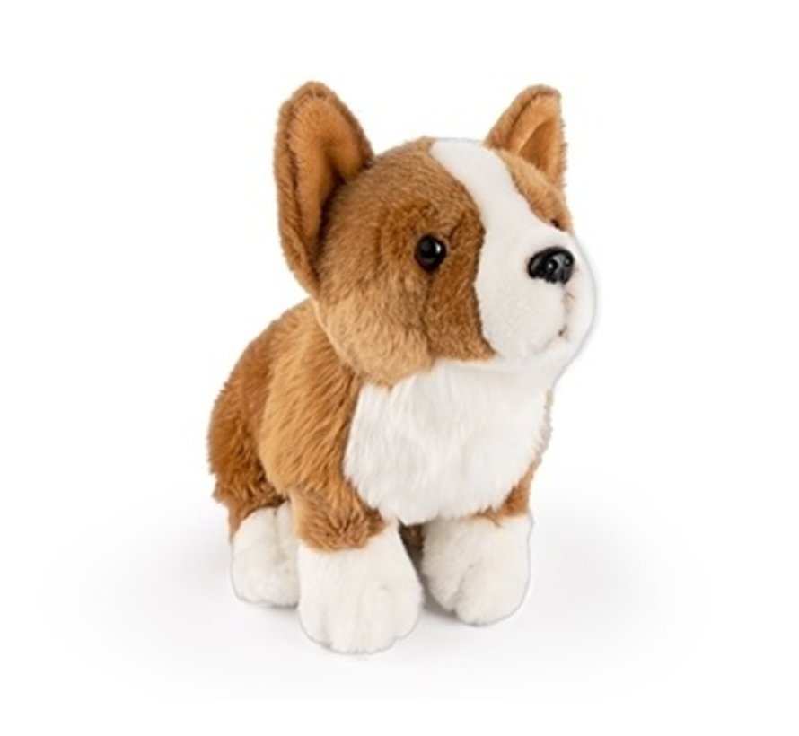 Knuffel Hond Corgi Zittend