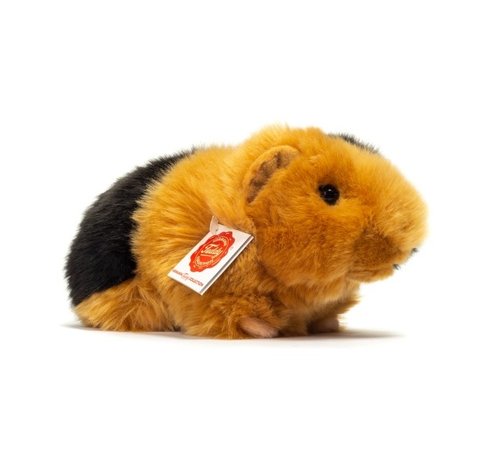 Hermann Teddy Knuffel Cavia Zwart Goud 20 cm