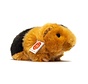 Stuffed Animal  Guinea Pig Zwart Goud 20 cm