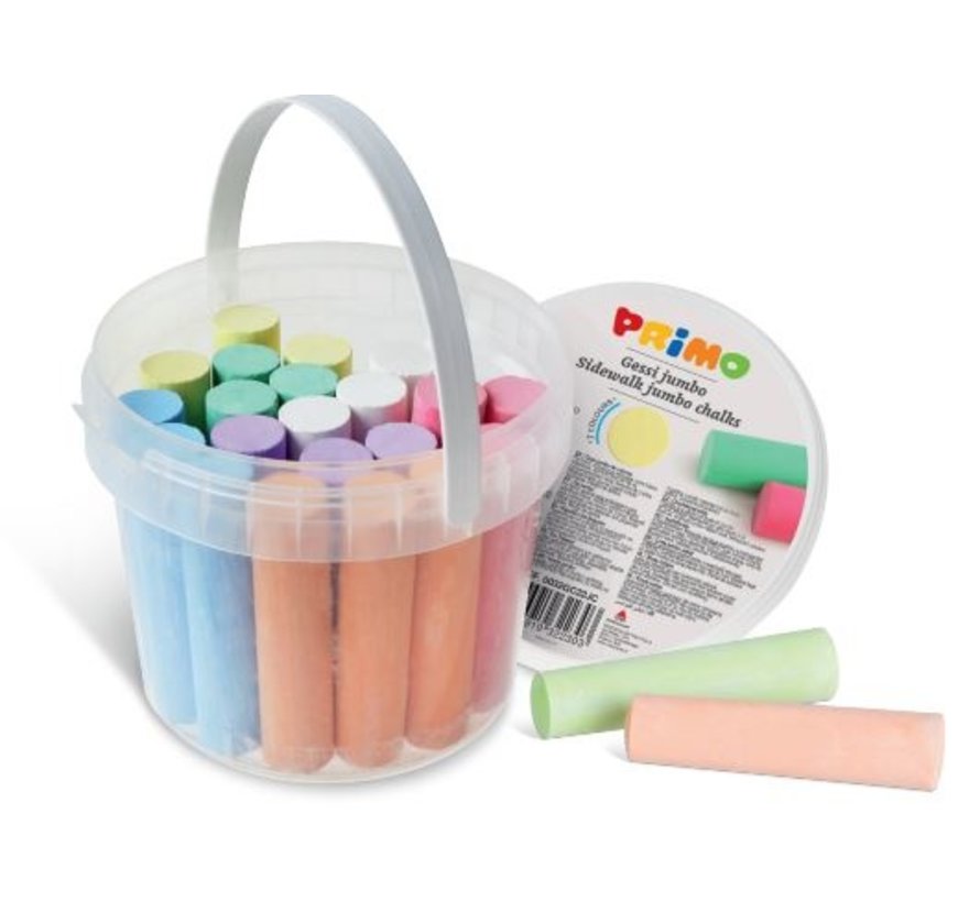 Sidewalk Jumbo Chalks 22pcs