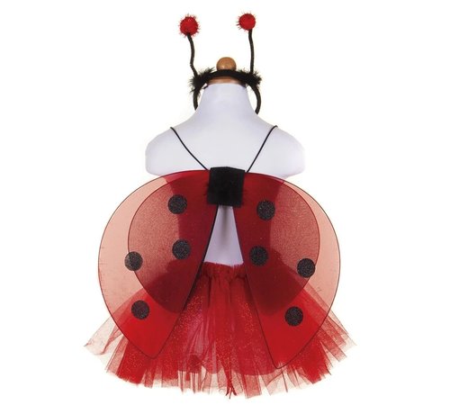 Great Pretenders Glitter Ladybug set Size 4-6