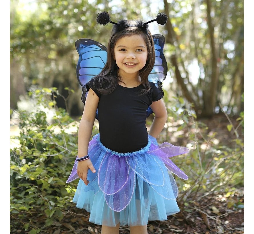 Midnight Butterfly set Blue Size 4-6