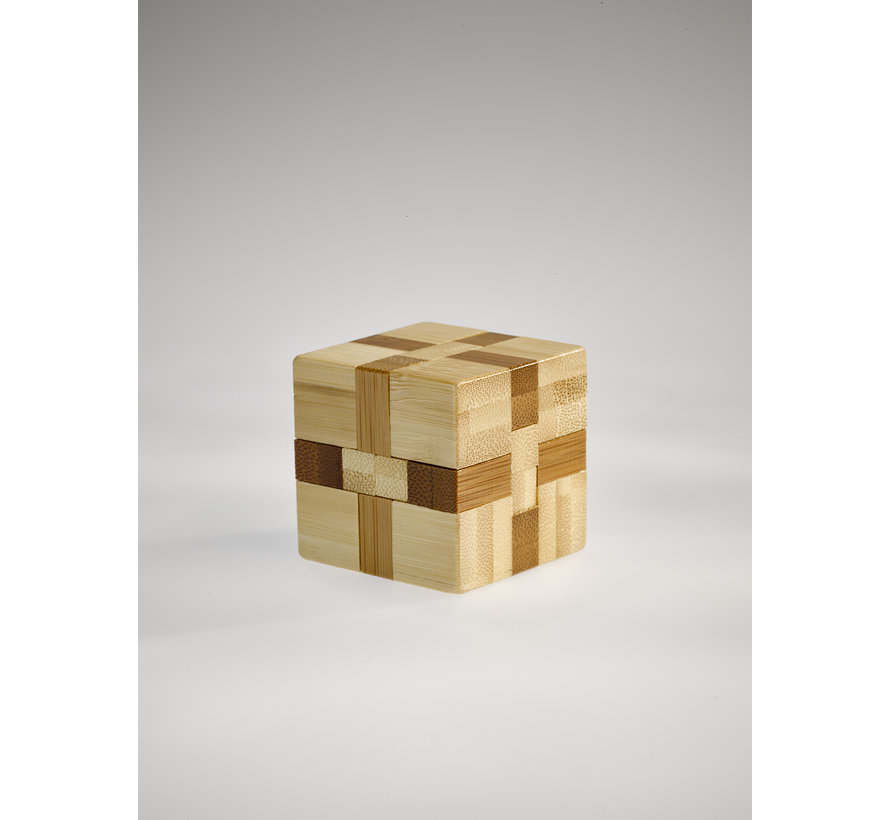 3D Bamboo Puzzle Cube