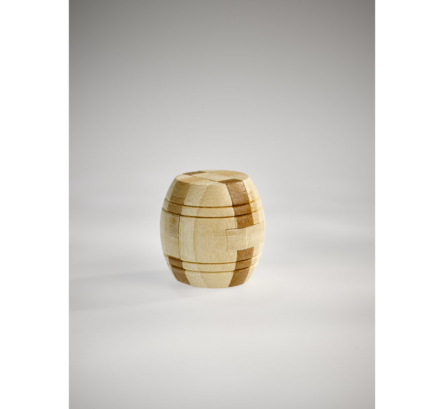 3D Bamboo Puzzle Barrel