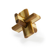 Eureka 3D Bamboo Puzzle Doublecross