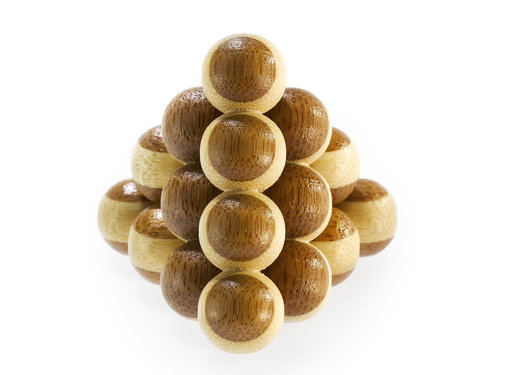 Eureka 3D Bamboo Puzzle Cannon Balls