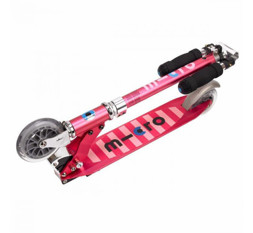 Micro Sprite Contrasting Stripe Pink LED