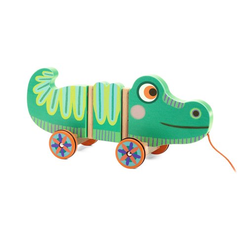 Djeco Pull Along Toy Edgar