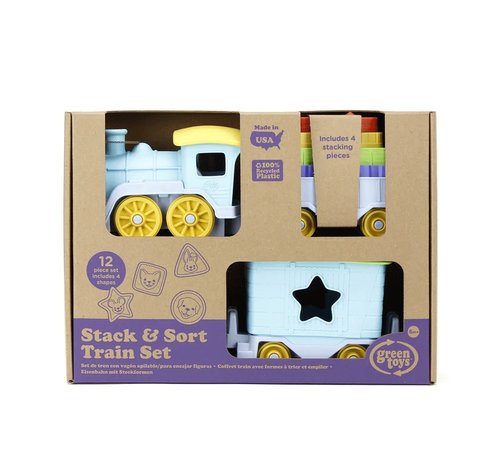 Green Toys Stack & Sort Train