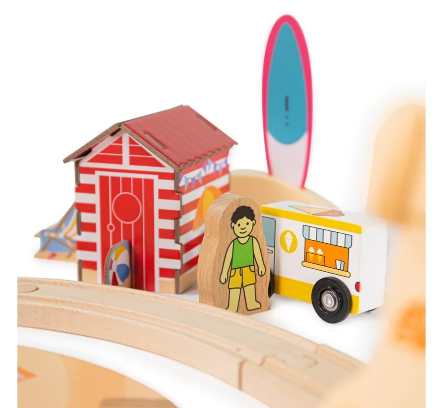 Coastel Clean Up Train Set