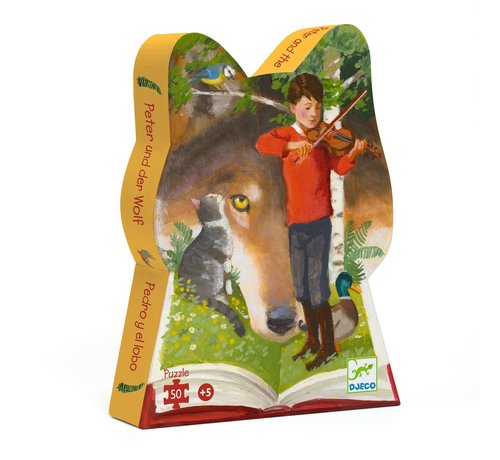 Djeco Puzzle Peter and the Wolf 50pcs