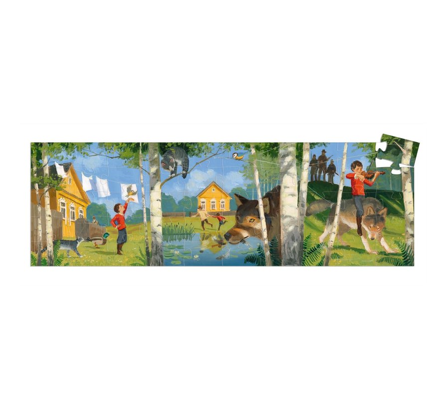 Puzzel Peter en de Wolf 50pcs