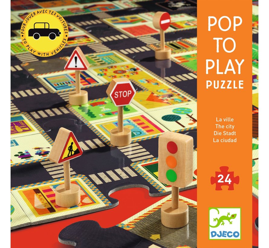 Pop to Play The  city 24 pcs