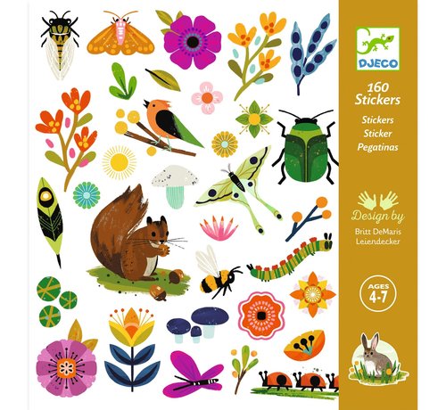 Djeco Stickerset Garden