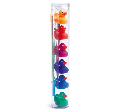 Djeco Rainbow fishing ducks *