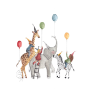 Postkaart Birthday Party