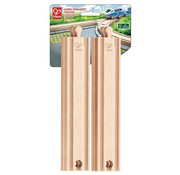 Hape Long Straight Tracks 4-pcs