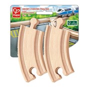 Hape Short Curved Tracks 4-pcs