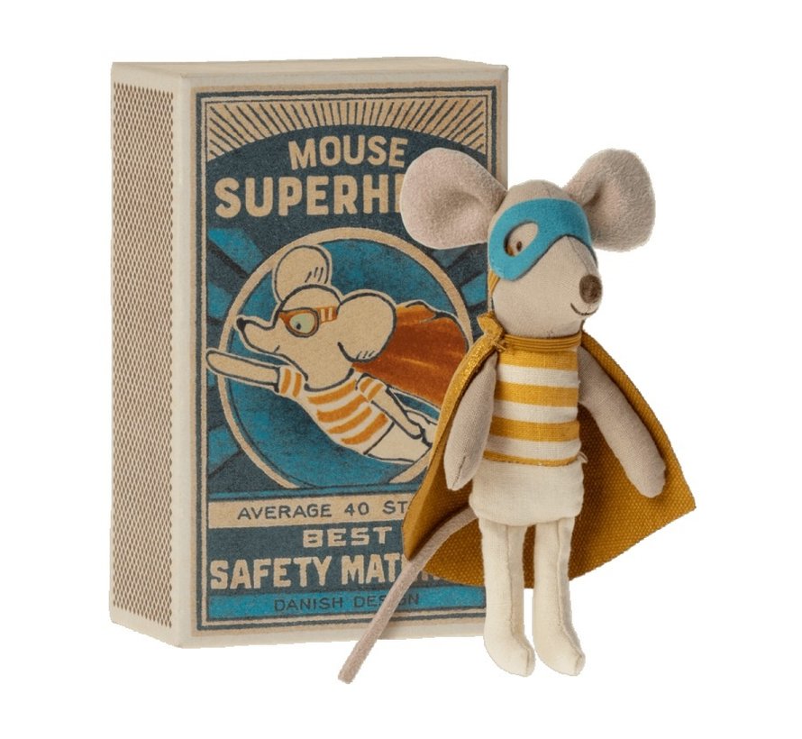 Super hero mouse, Little brother in matchbox