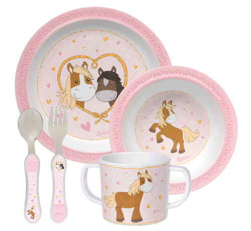 sigikid Dinner set Melamin Pony Love