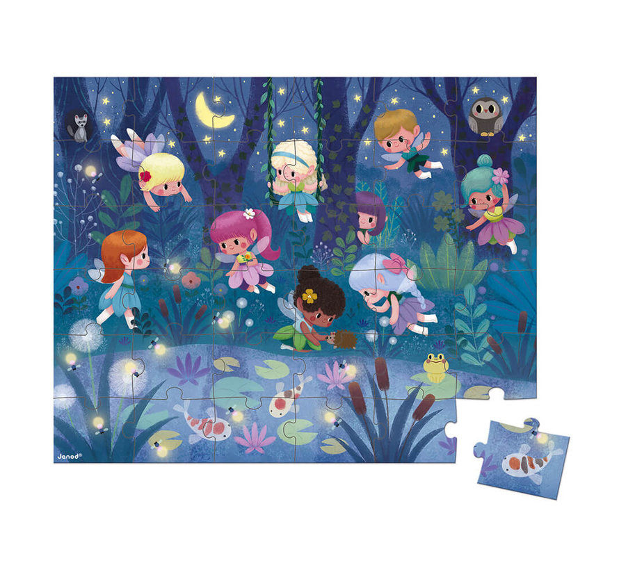 Puzzle Fairies and Waterlelies 36pcs