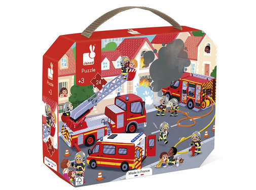 Janod Puzzle Firemen 24pcs