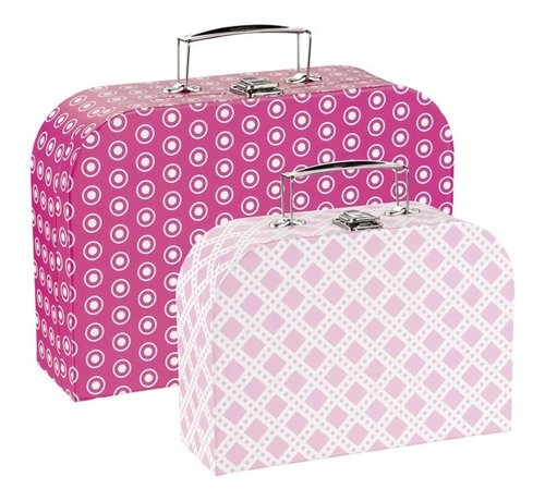 GOKI Suitcase Pink Set 2-pcs