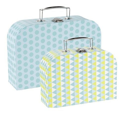 GOKI Suitcase Blue Set 2-pcs