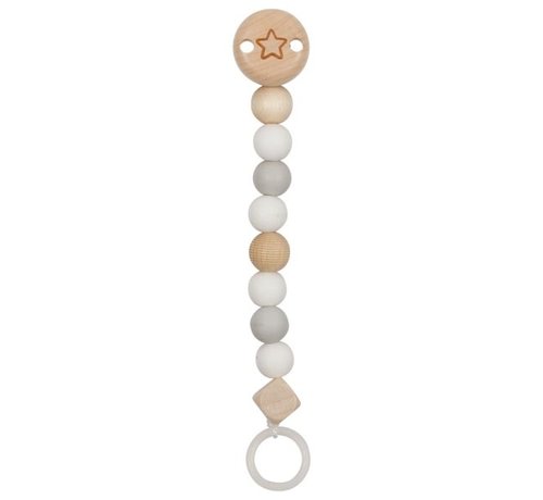 GOKI Soother Chain Grey