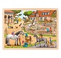 Puzzel Paarden Manege Hout 96pcs