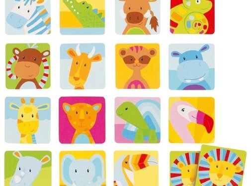 GOKI Spel Memory Safari