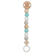 GOKI Soother Chain Star Blue