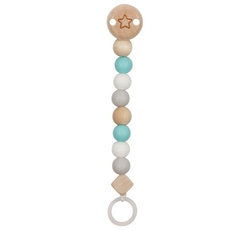 GOKI Soother Chain Star Blue