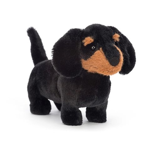 Jellycat Knuffel Hond Freddie Sausage Dog Small