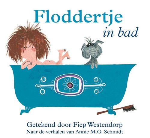 Querido Floddertje in bad