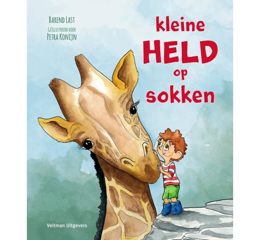 Kleine held op sokken