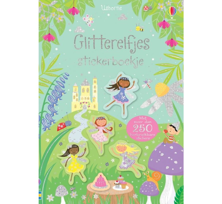 Stickerboekje Glitterelfjes