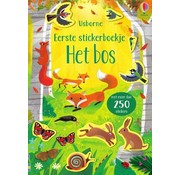 Uitgeverij Usborne Eerste stickerboekje Het bos
