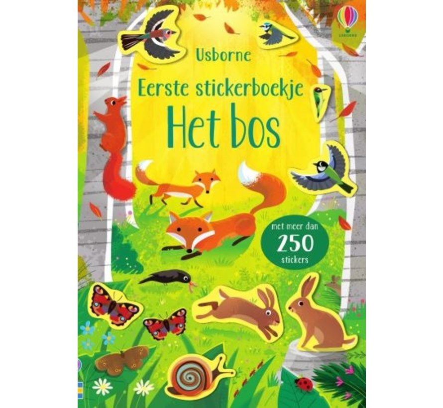 Eerste stickerboekje Het bos