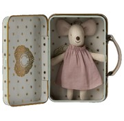 Maileg Angel mouse in suitcase